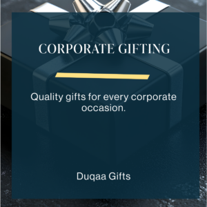 Duqaa.com is a leading manufacturer and exporter of premium corporate gifting solutions. From luxury leather goods and engraved silver items to eco-friendly promotional products, Duqaa offers a wide selection of customized gifts perfect for client appreciation, employee recognition, and corporate events. With custom branding and global shipping, Duqaa delivers top-quality corporate gifts worldwide.