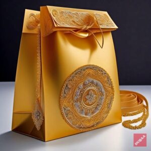 Foldable promotional shopping bags by Duqaa for corporate gifting.