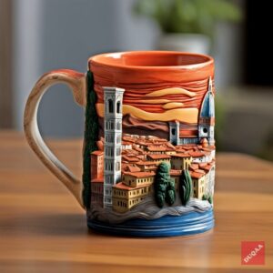 Eco-conscious drinkware for sustainable branding by Duqaa.
